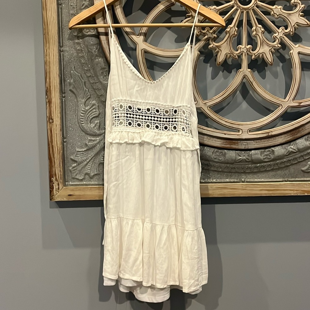 White size XS summer dress